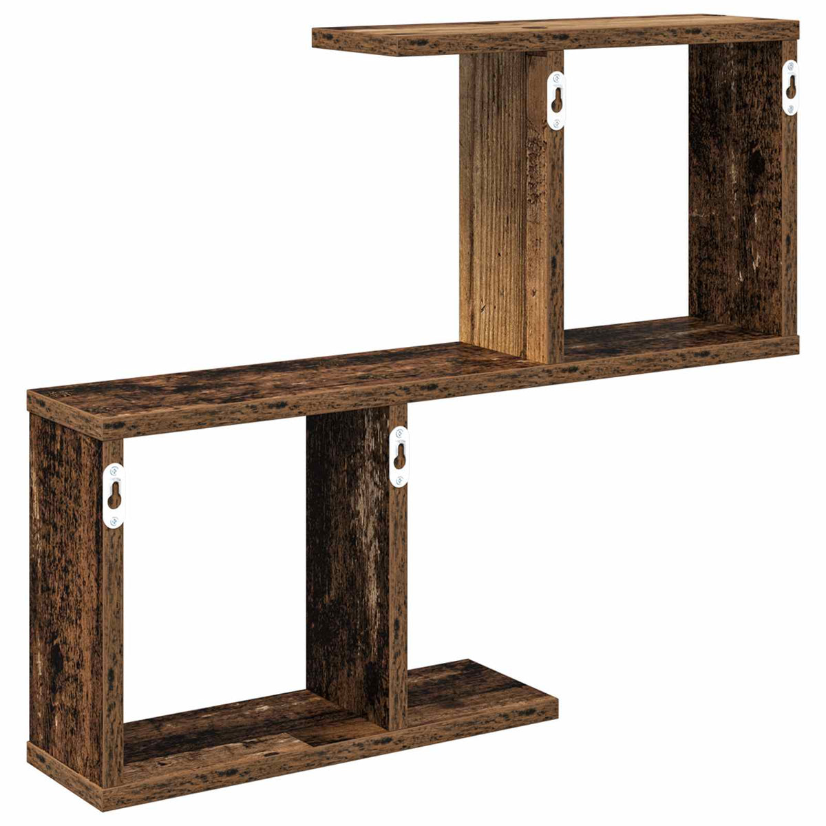 Væghylde Gammelt træ 60 x 12 x 50,5 cm Konstrueret træ