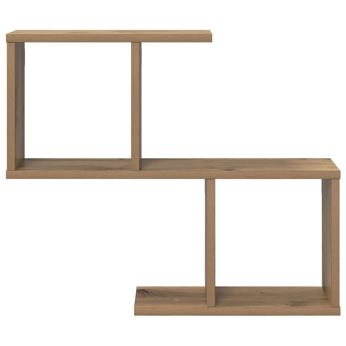 Væghylde Artisan-eg 60 x 12 x 50,5 cm Konstrueret træ