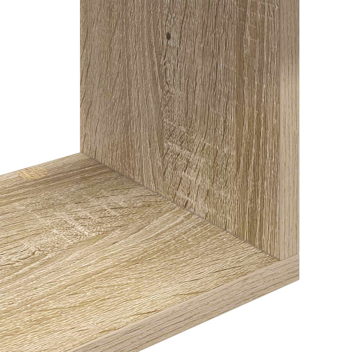 Væghylde Sonoma-eg 100 x 12 x 50,5 cm Konstrueret træ