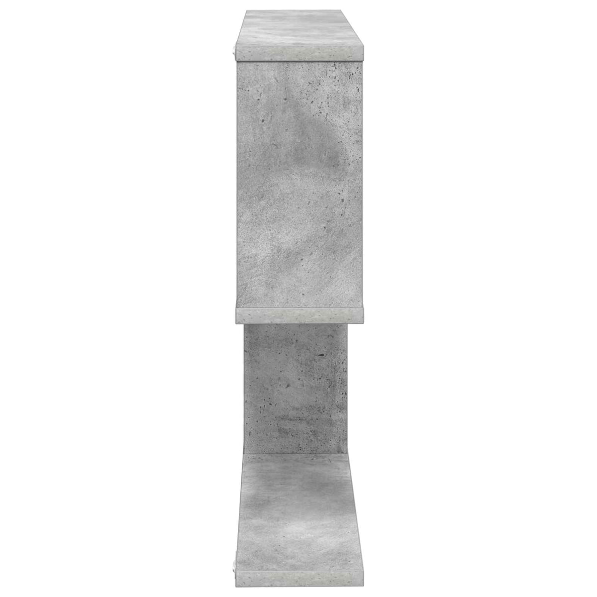 Væghylde Betongrå 100 x 12 x 50,5 cm Konstrueret træ