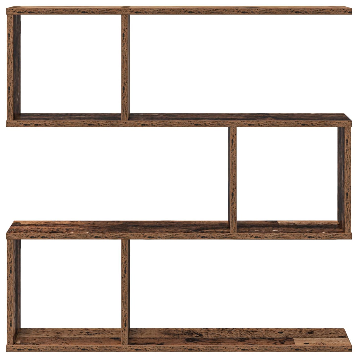 Væghylde Gammelt træ 80 x 12 x 79,5 cm Konstrueret træ