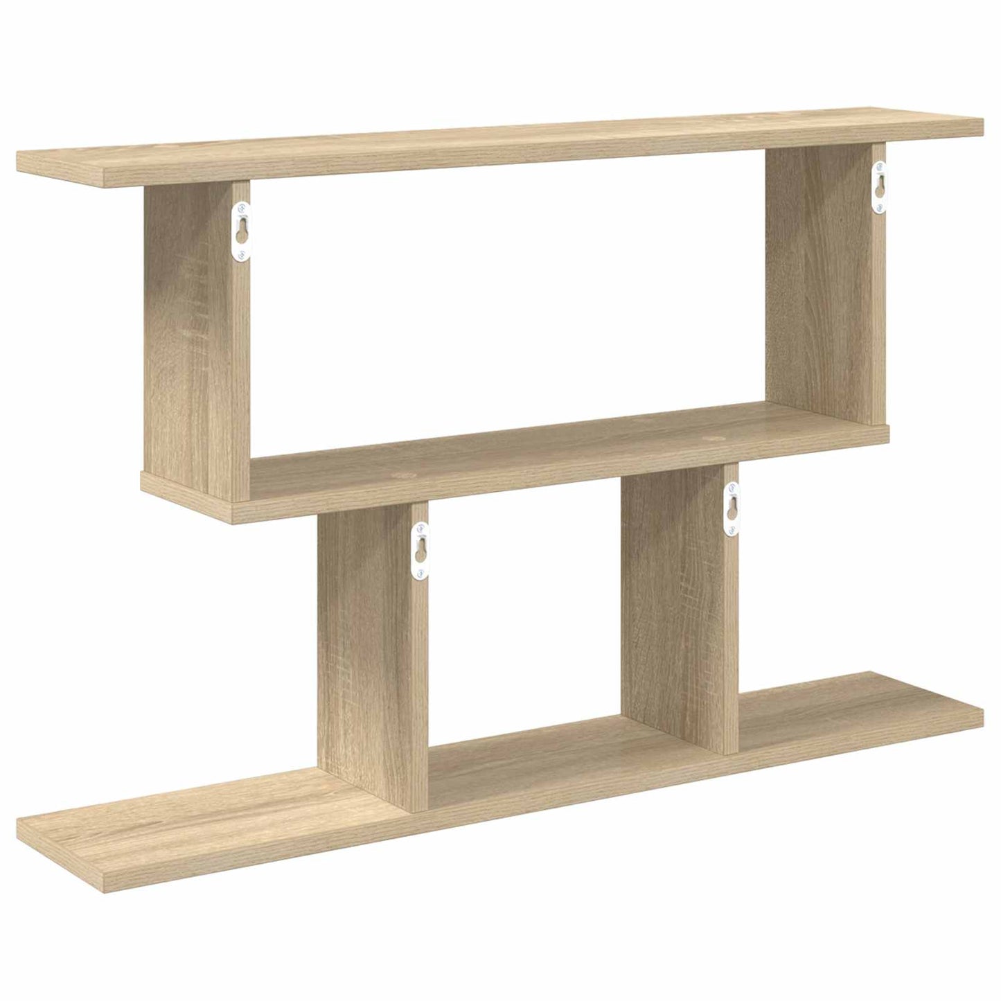 Væghylde Sonoma-eg 80 x 15 x 50,5 cm Konstrueret træ