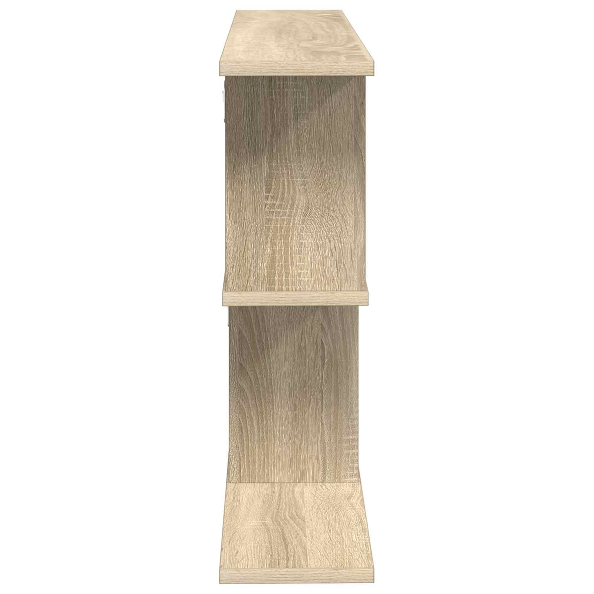 Væghylde Sonoma-eg 80 x 15 x 50,5 cm Konstrueret træ