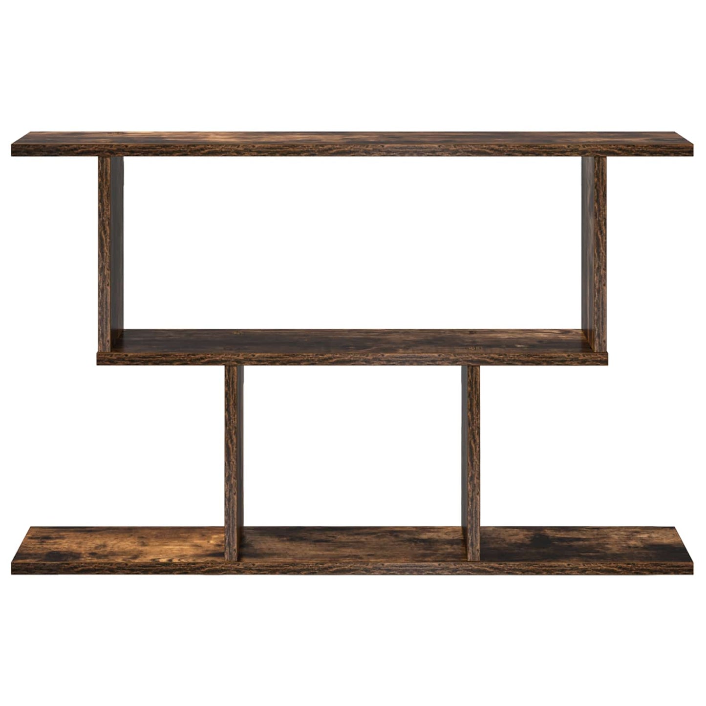 Væghylde Røget eg 80 x 15 x 50,5 cm Konstrueret træ