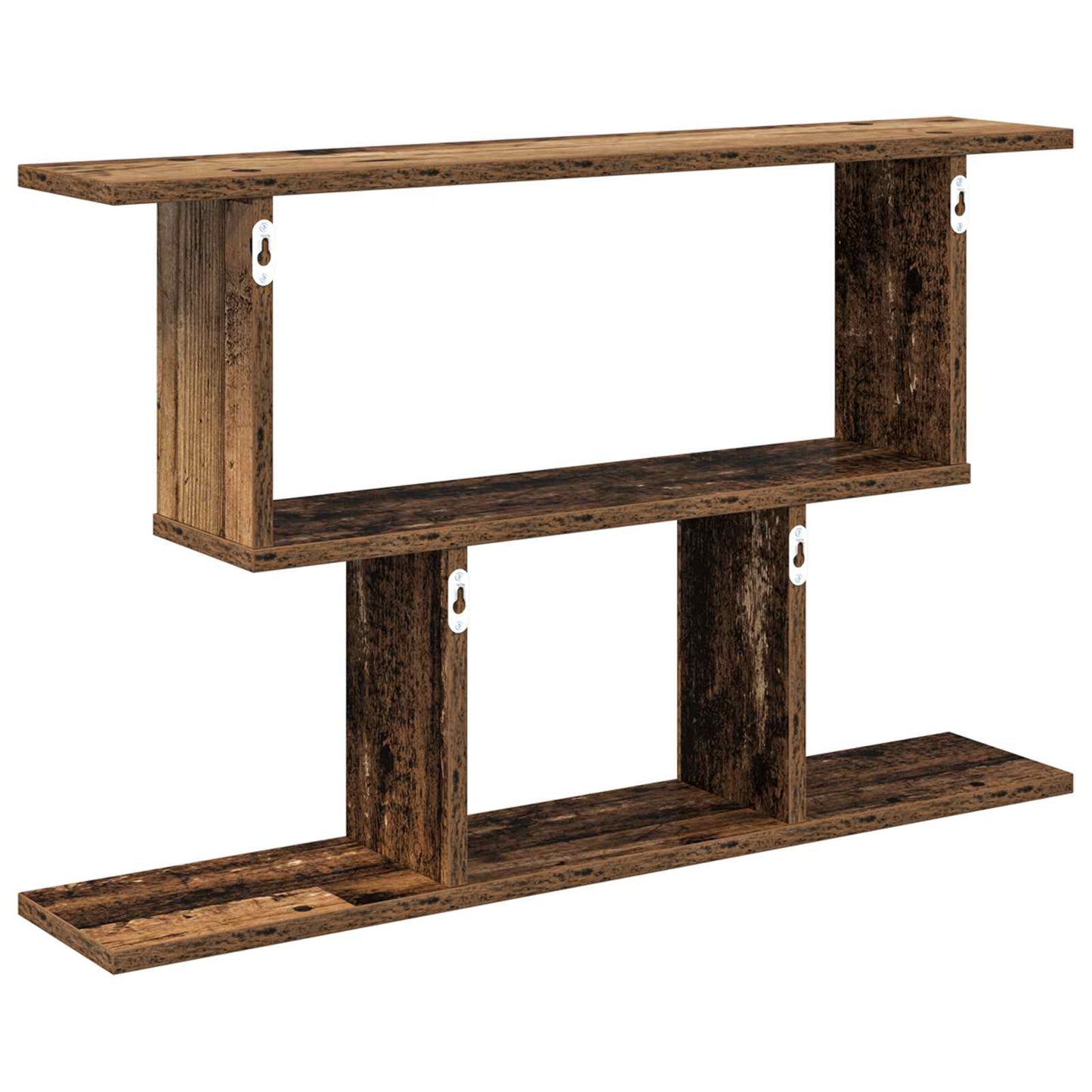 Væghylde Gammelt træ 80 x 15 x 50,5 cm Konstrueret træ