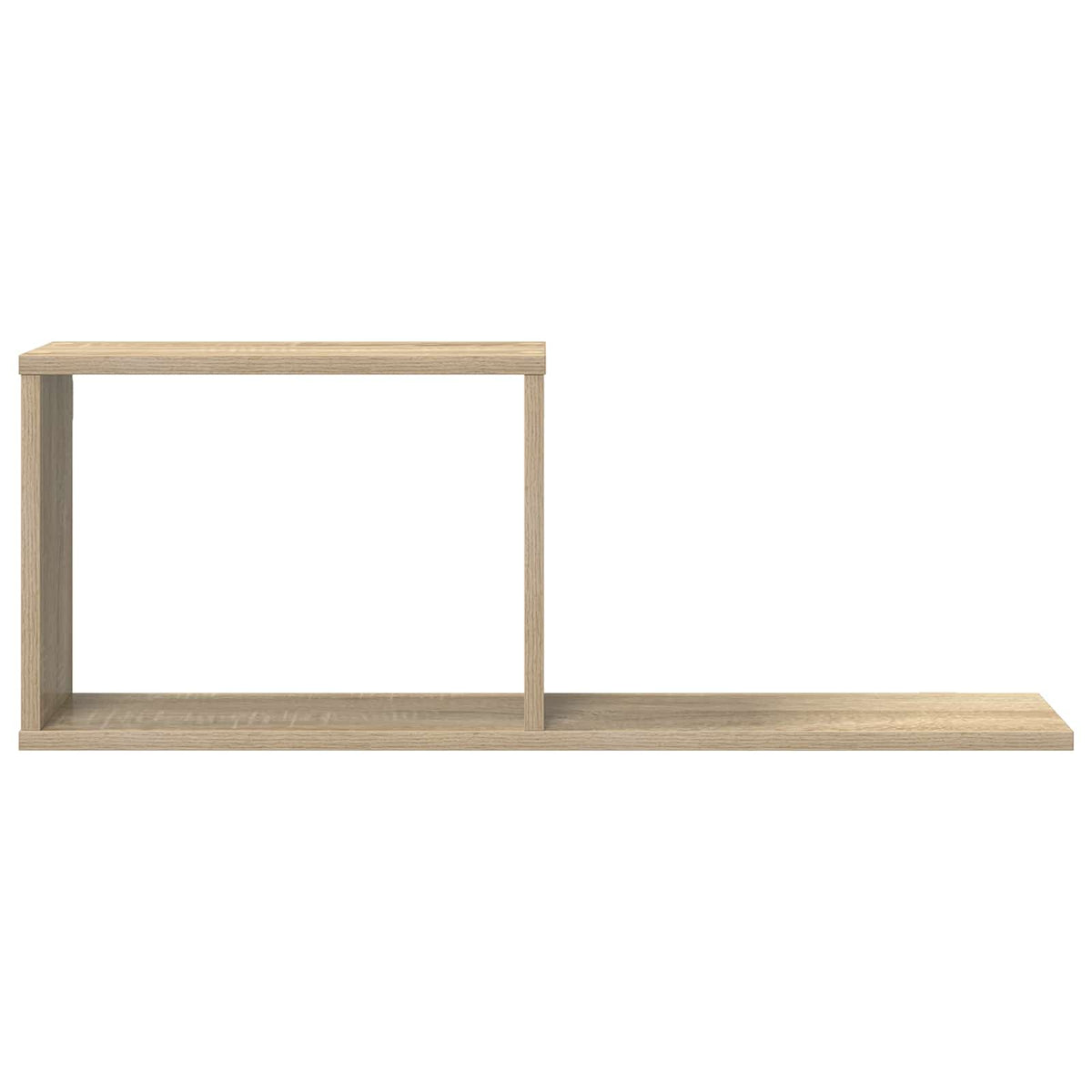 Svævehylder Sonoma-eg 80 x 15 x 30 cm Konstrueret træ