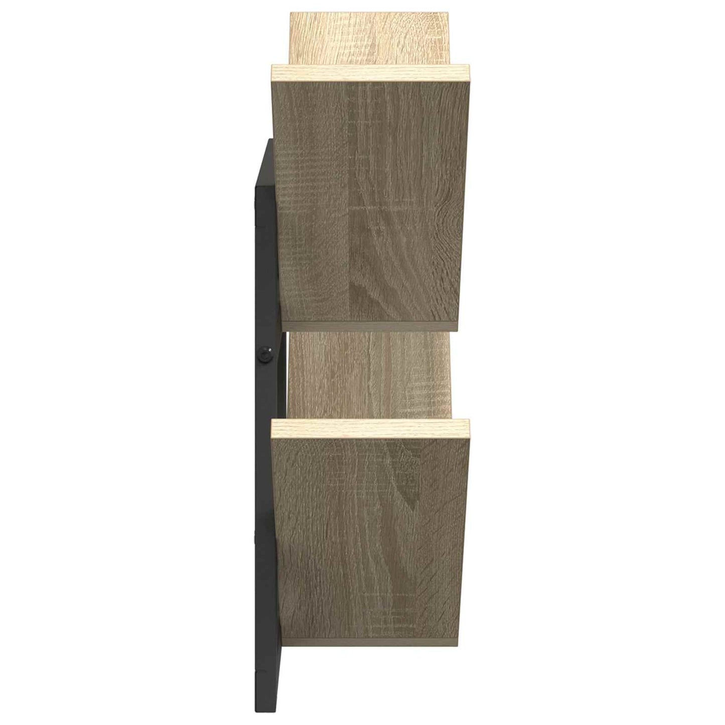 Væghængt Flydende Hylde 2 stk. Sonoma-eg 43 x 15 x 47 cm