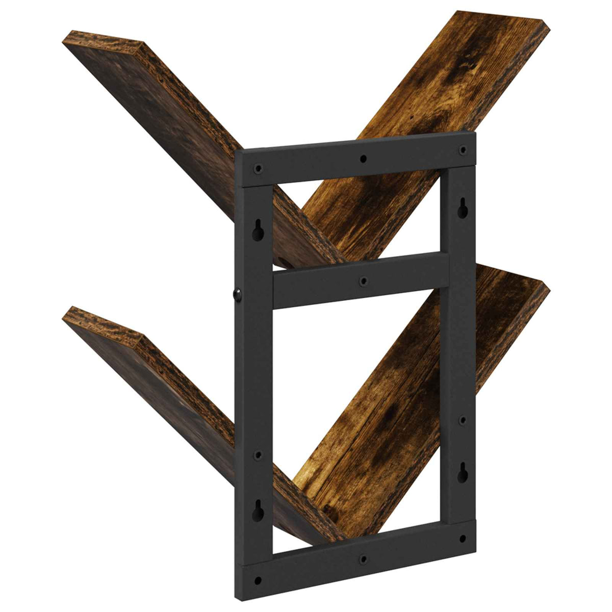 Væghængt Flydende Hylde Røget eg 43 x 15 x 47 cm