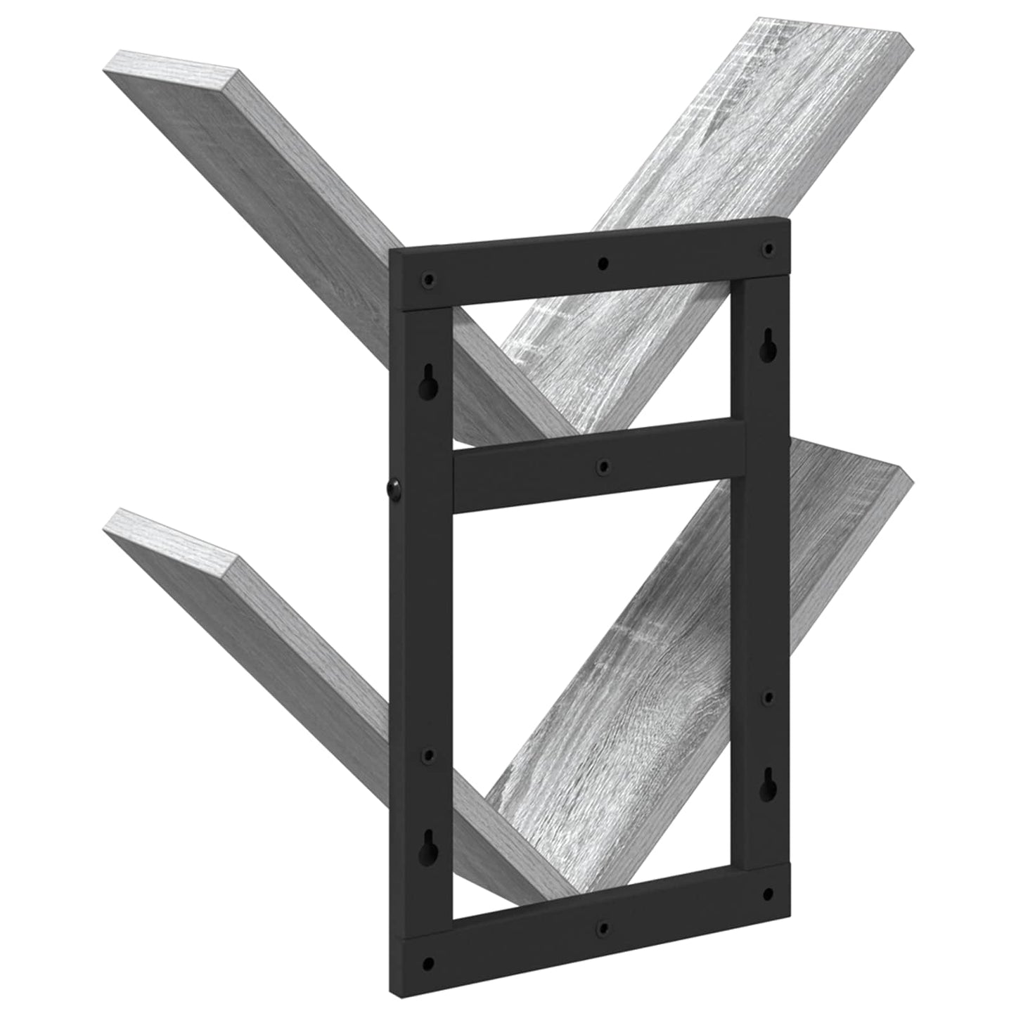 Væghængt Flydende Hylde 2 stk. Grå Sonoma 43 x 15 x 47 cm