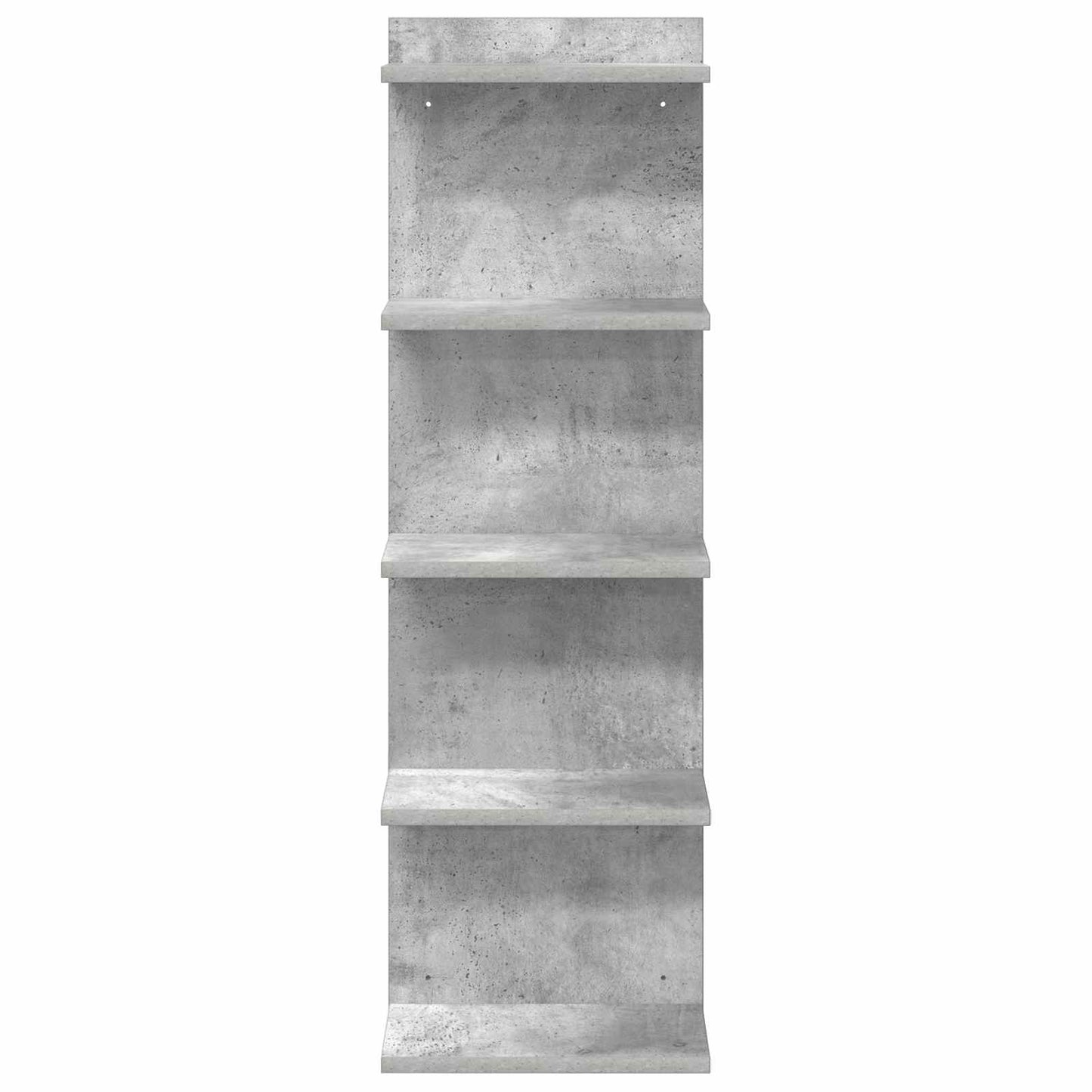 Væghylde Betongrå 30 x 15 x 100 cm Konstrueret træ