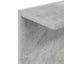 Væghylde 2 stk. Betongrå 30 x 15 x 100 cm Konstrueret træ
