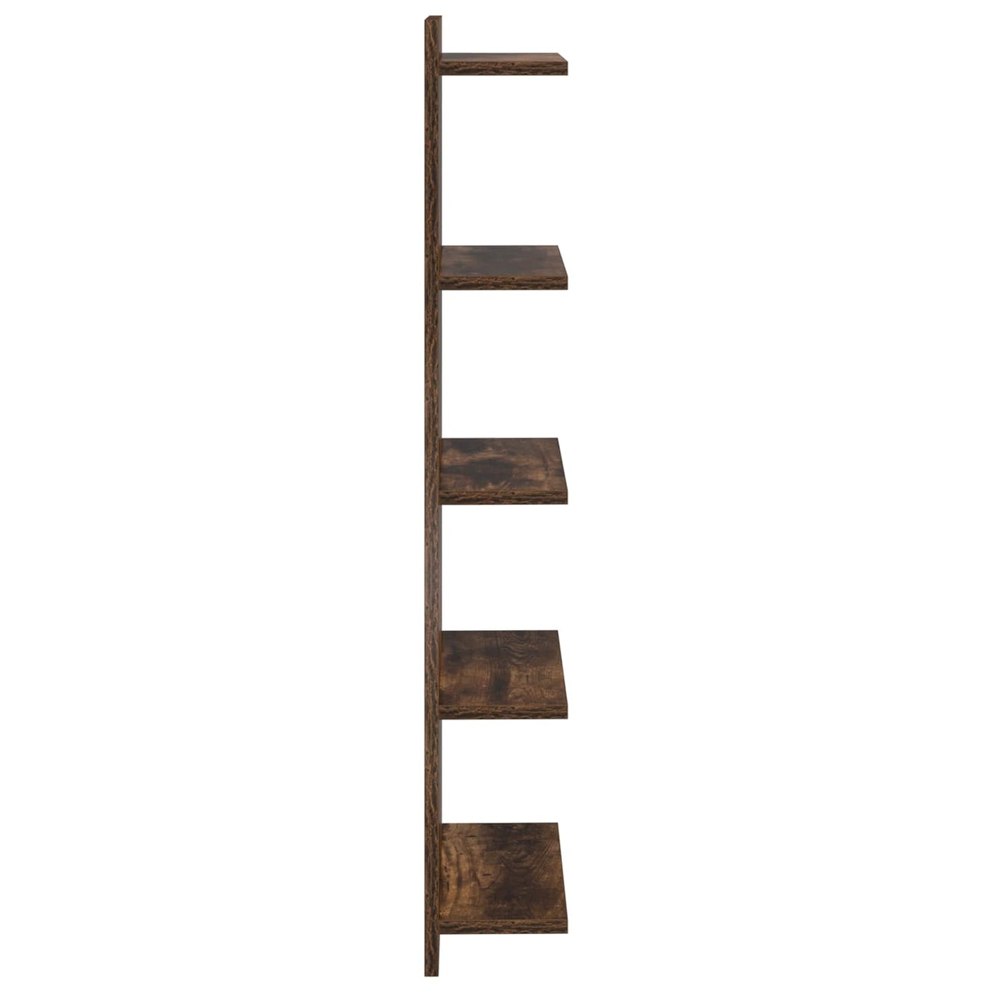 Væghylde Røget eg 30 x 15 x 100 cm Konstrueret træ