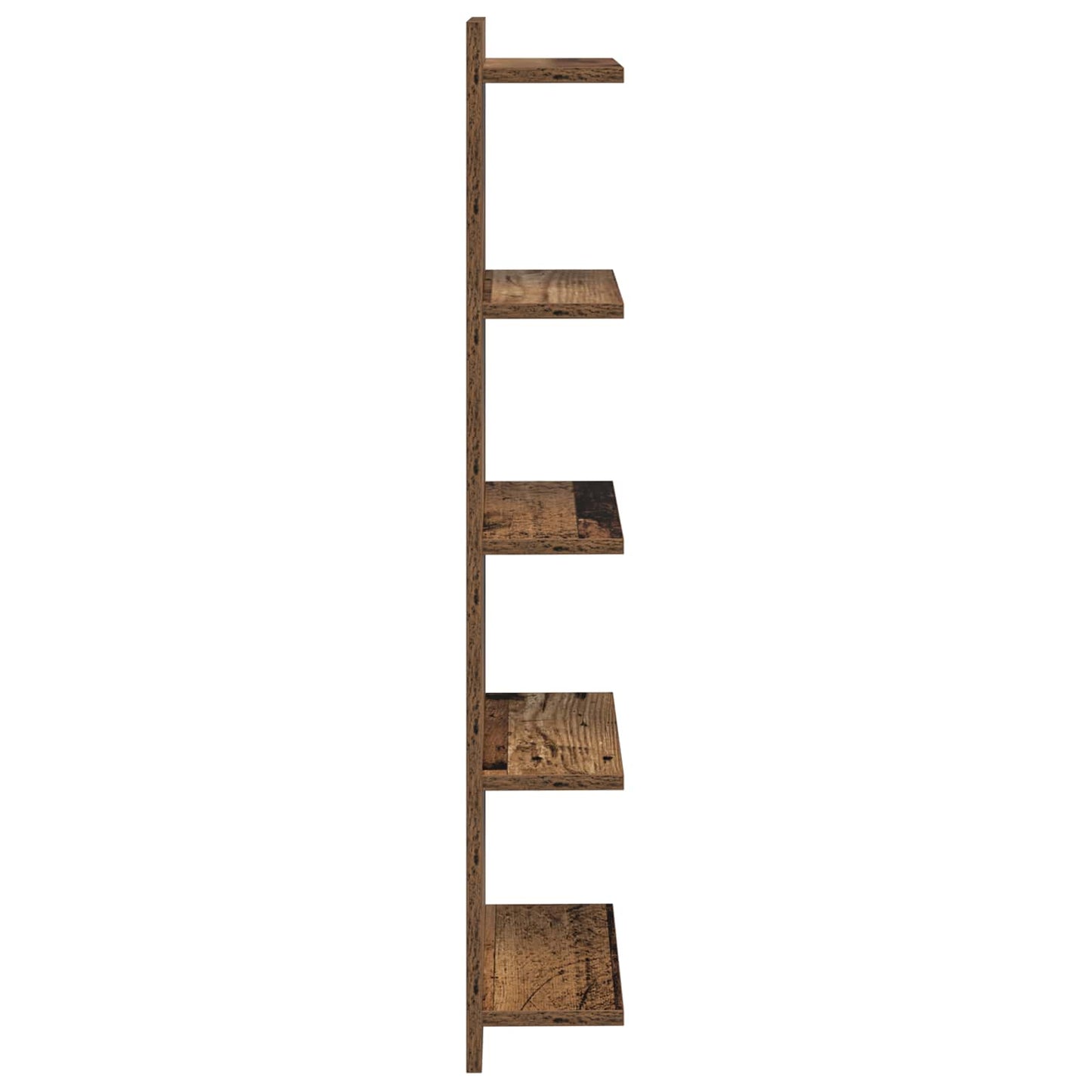 Væghylde Gammelt træ 30 x 15 x 100 cm Konstrueret træ