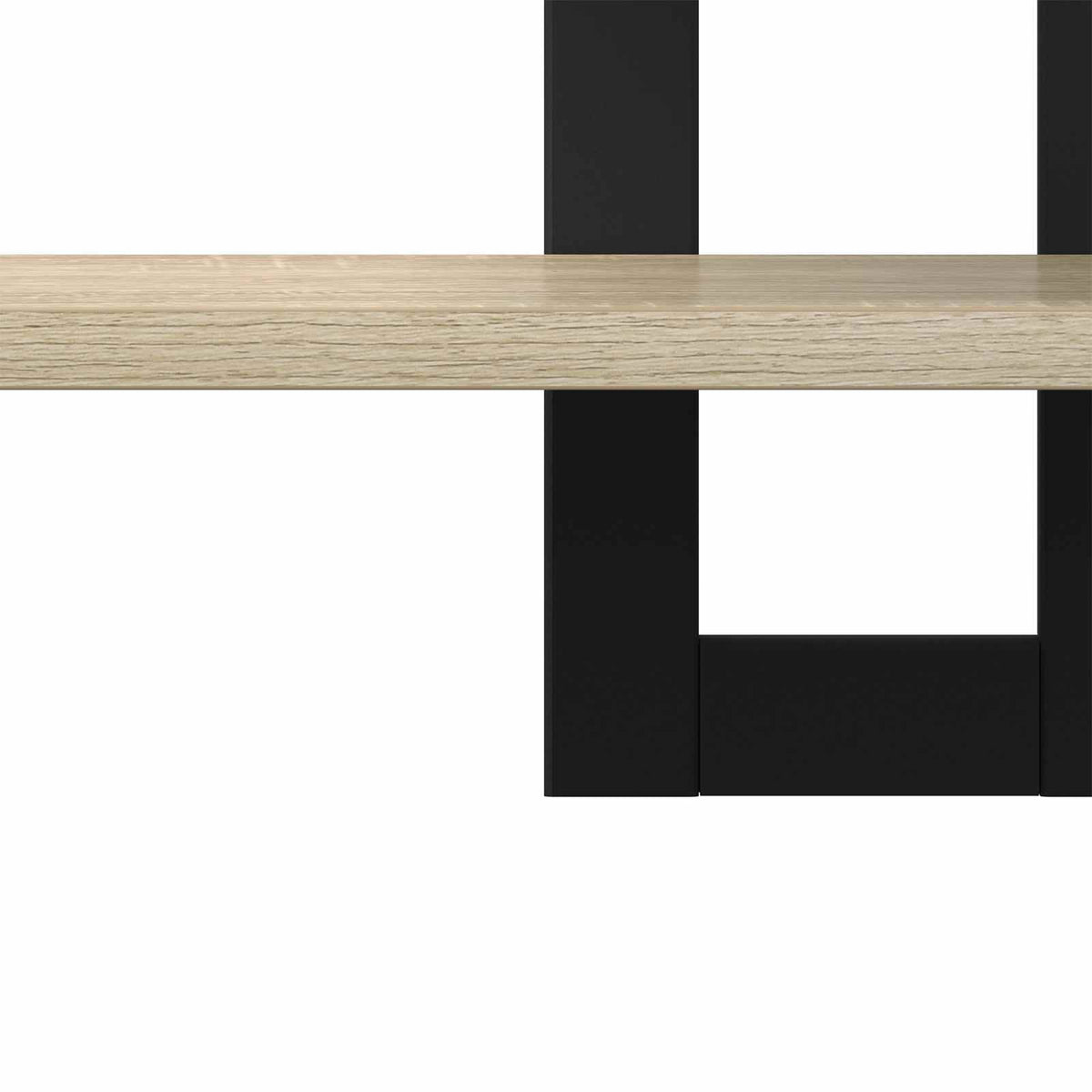 Svævehylder Sonoma-eg 40 x 15 x 40 cm Konstrueret træ