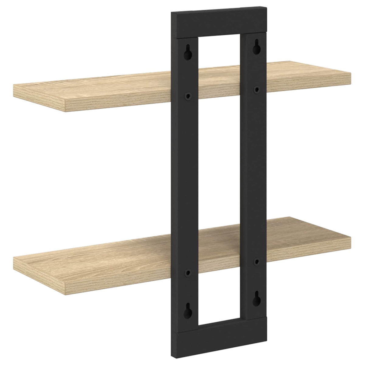 Svævehylder Sonoma-eg 40 x 15 x 40 cm Konstrueret træ