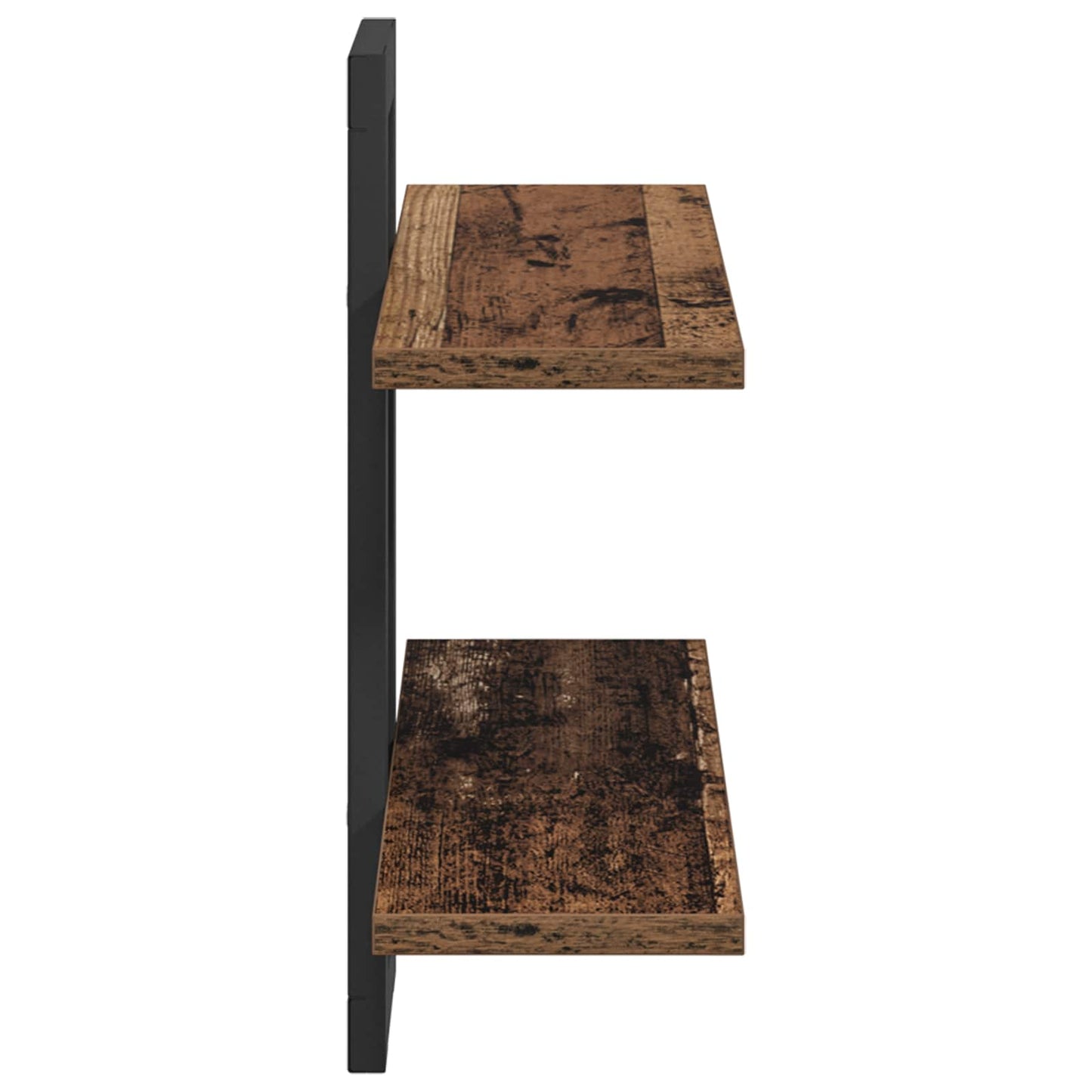 Svævehylder Gammelt træ 40 x 15 x 40 cm Konstrueret træ