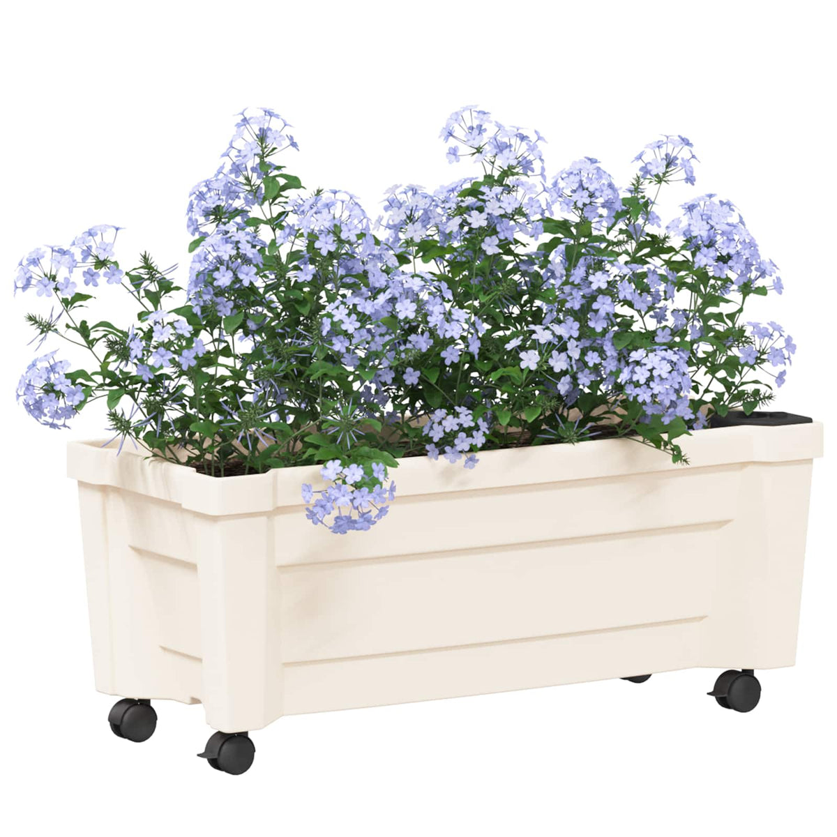 Calypso plante med hjul PP Hvid