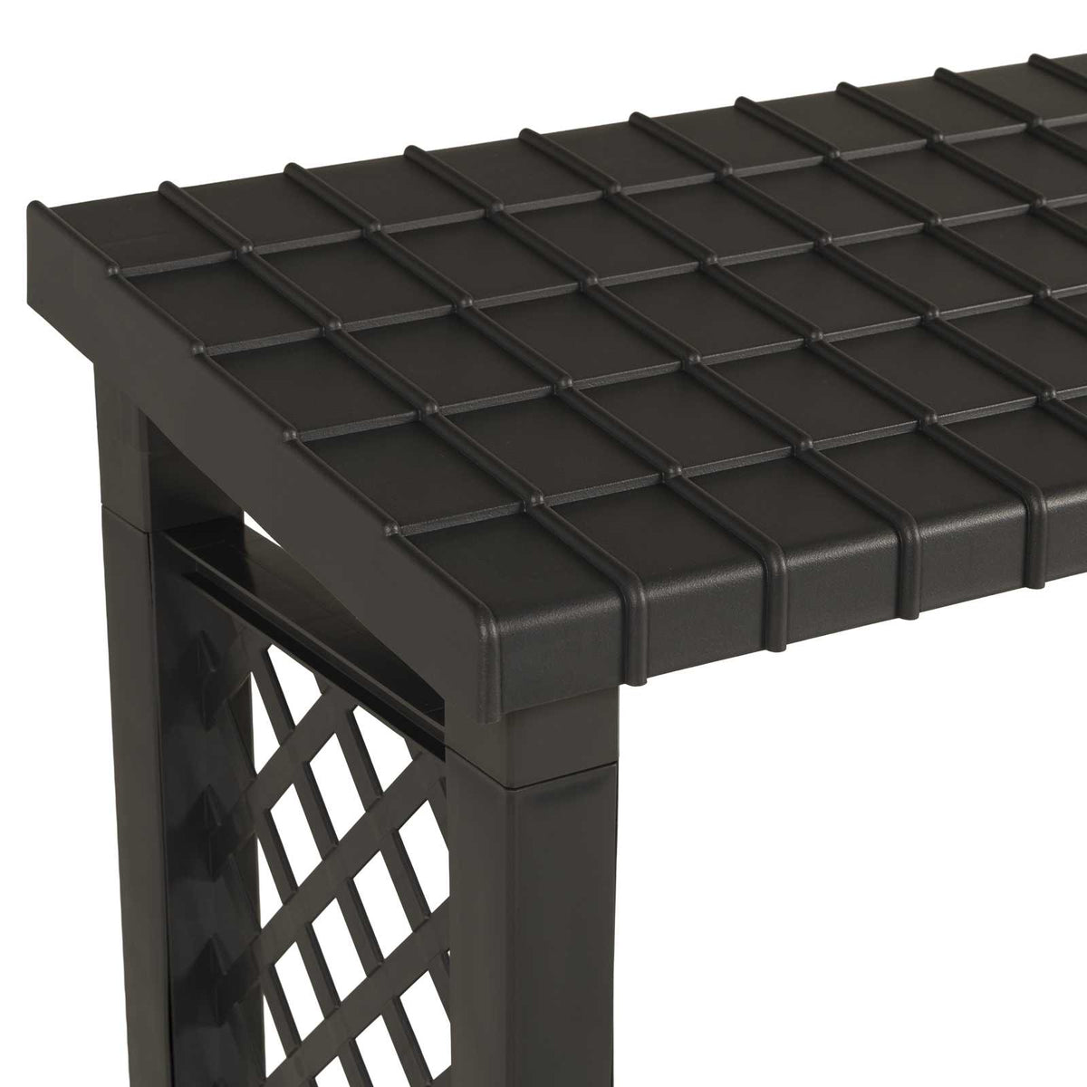 Brændeholder 114 x 46 x 101 cm PP Antracit