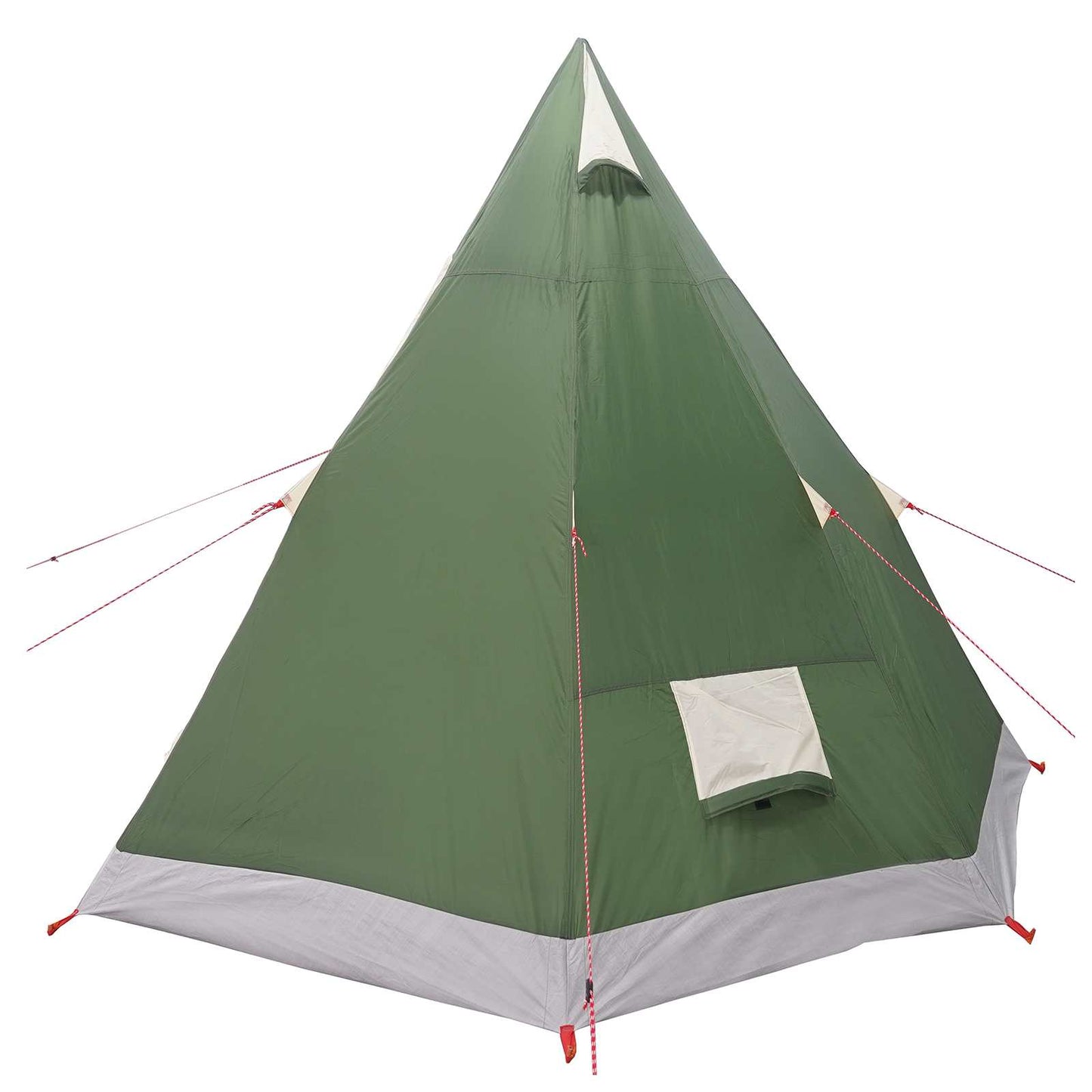 3 personer Grøn 185T Polyester med PU Coating