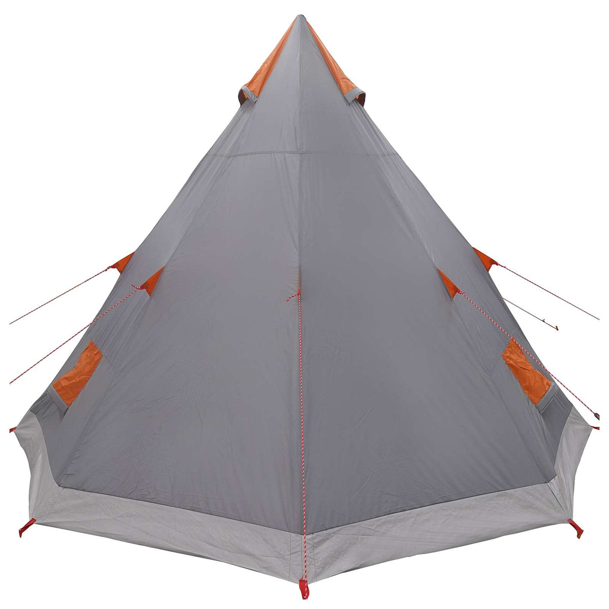 3 personer Grå og orange 185T Polyester med PU Coating