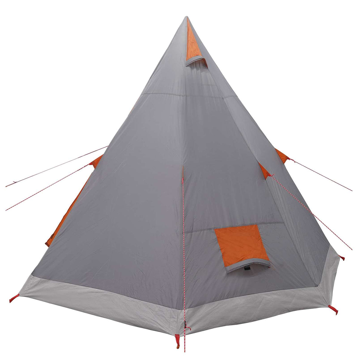 3 personer Grå og orange 185T Polyester med PU Coating