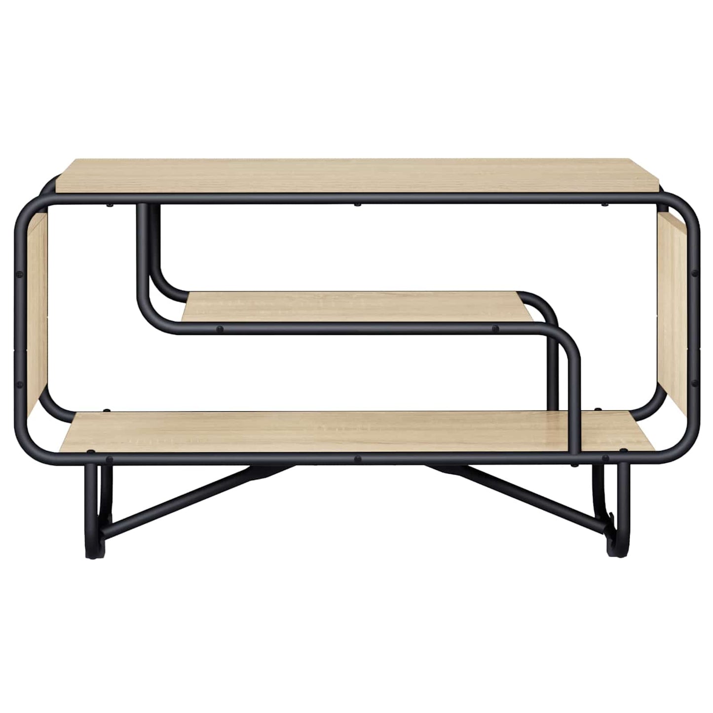TV-bord 80 x 36 x 45 cm Sonoma-eg Konstrueret træ