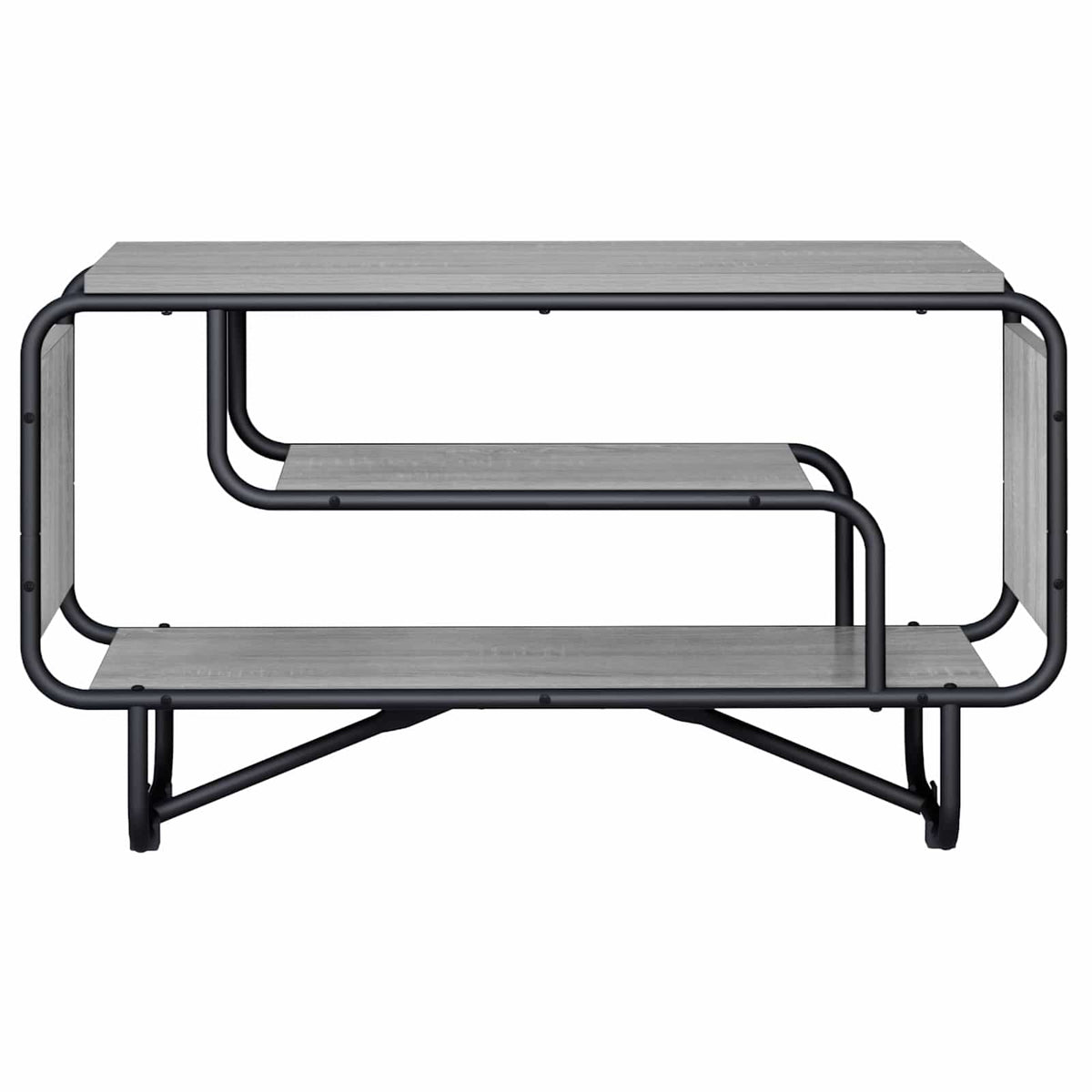 TV-bord 80 x 36 x 45 cm Grå Sonoma Konstrueret træ