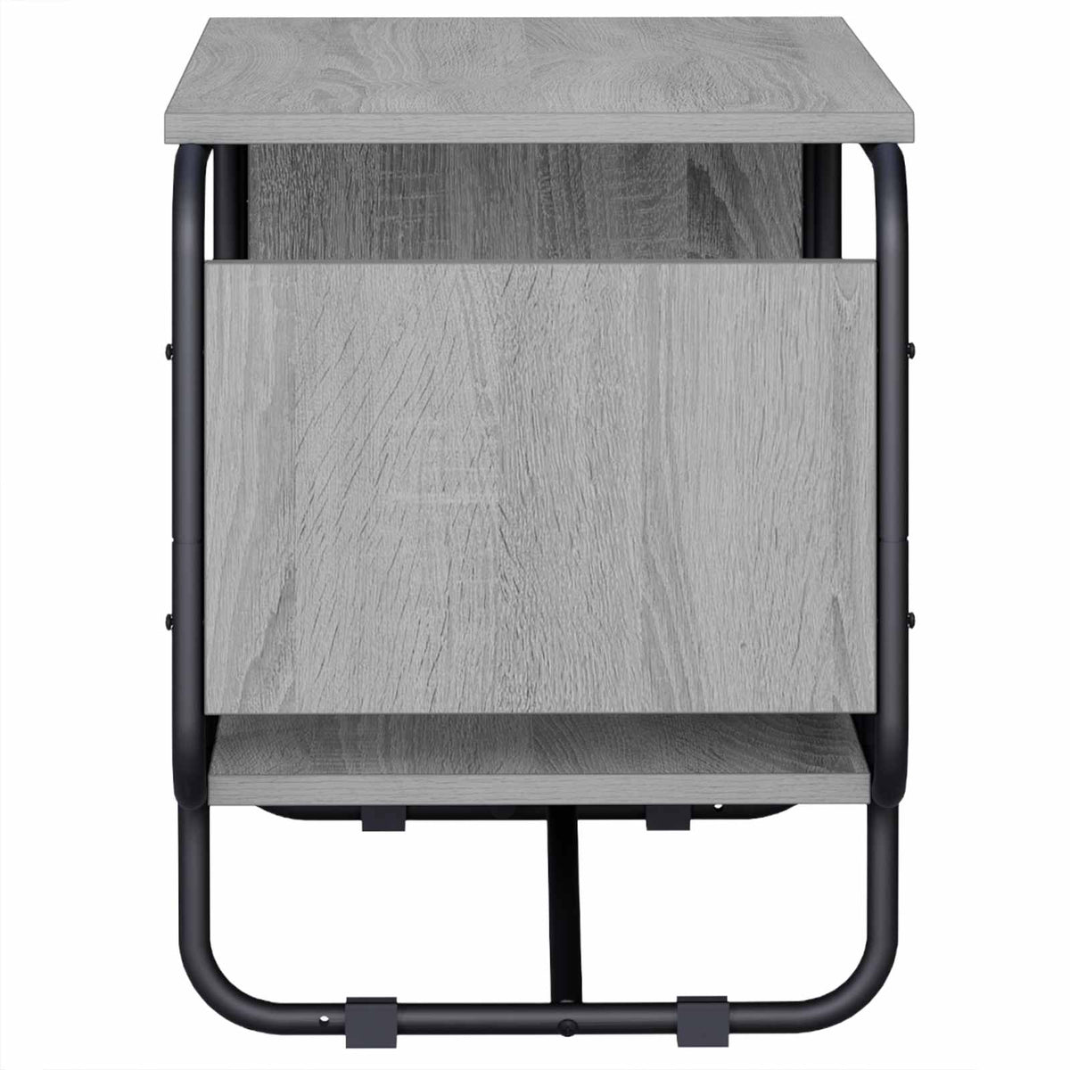 TV-bord 80 x 36 x 45 cm Grå Sonoma Konstrueret træ