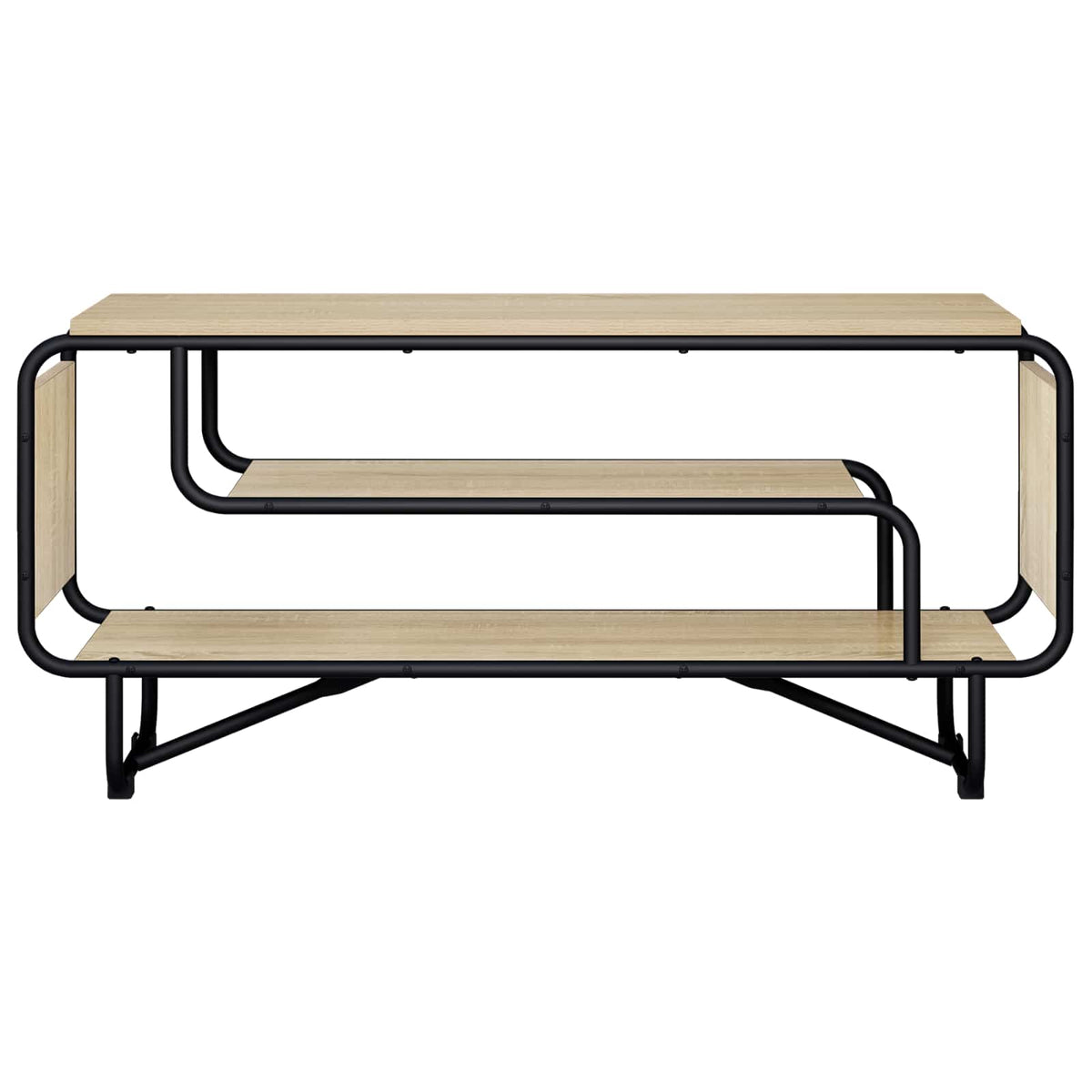 TV-bord 98 x 36 x 45 cm Sonoma-eg Konstrueret træ