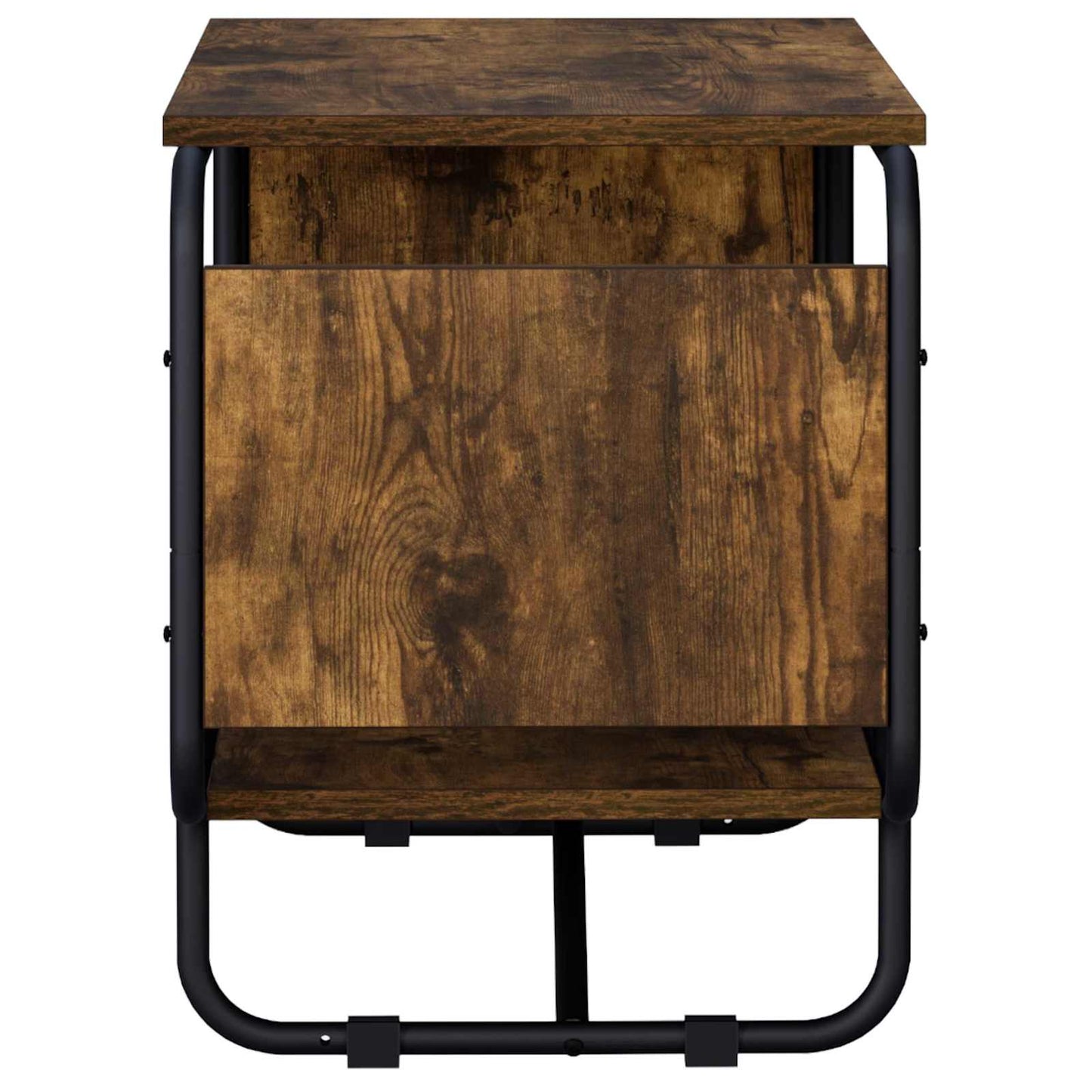 TV-bord 98 x 36 x 45 cm Røget eg Konstrueret træ