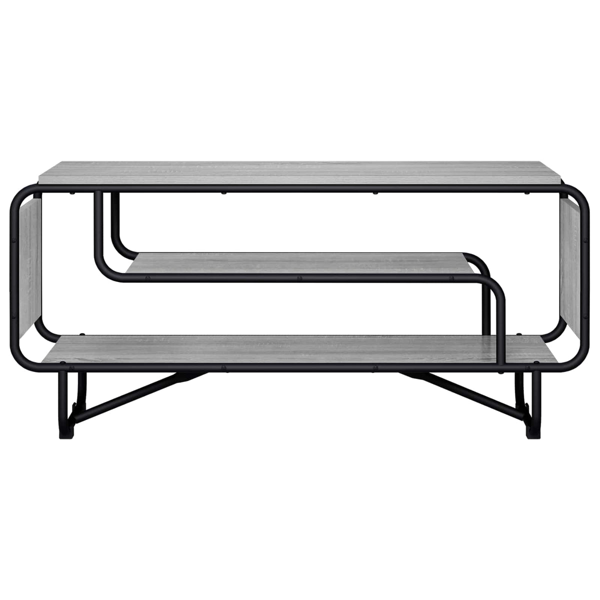 TV-bord 98 x 36 x 45 cm Grå Sonoma Konstrueret træ