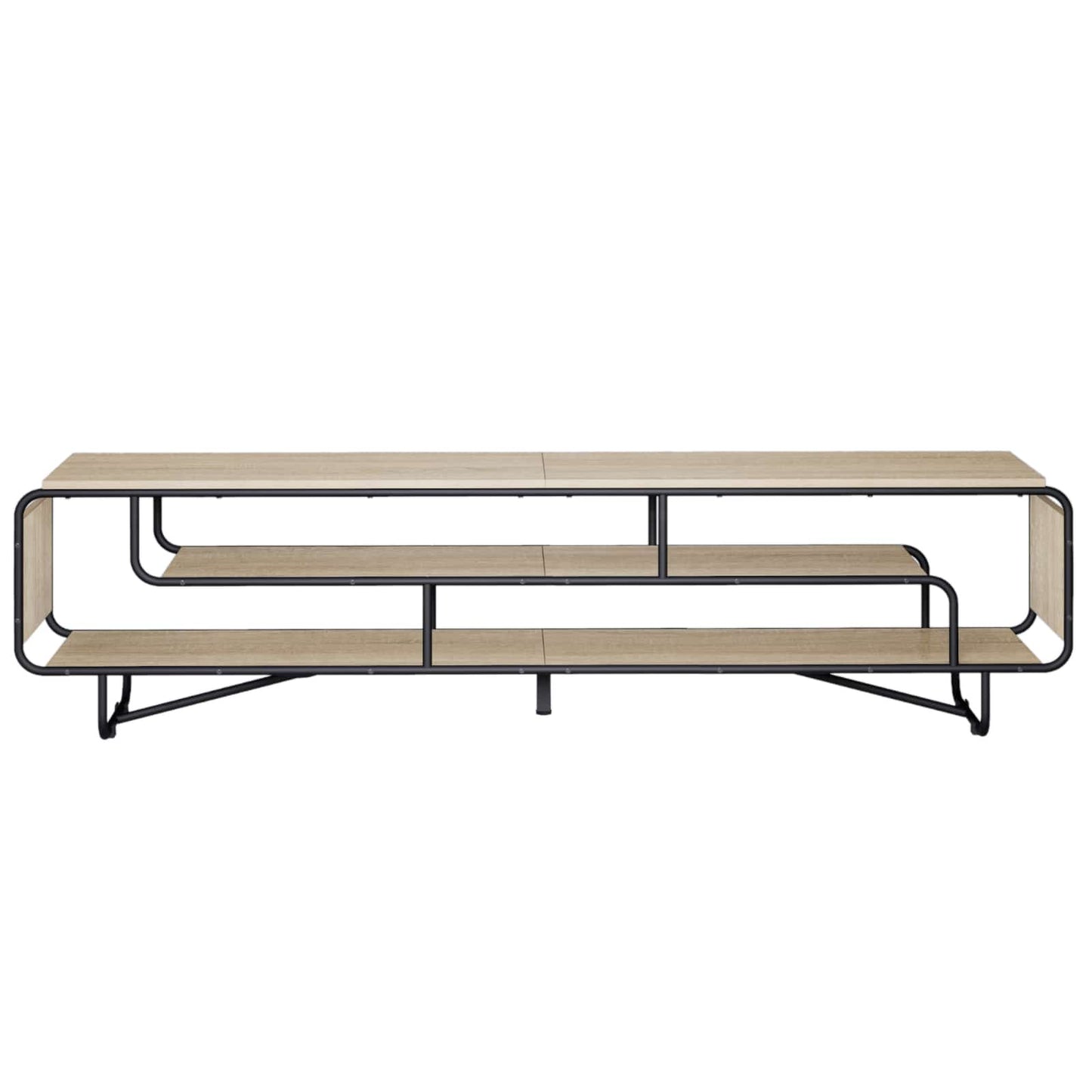 TV-bord 180 x 36 x 45 cm Sonoma-eg Konstrueret træ