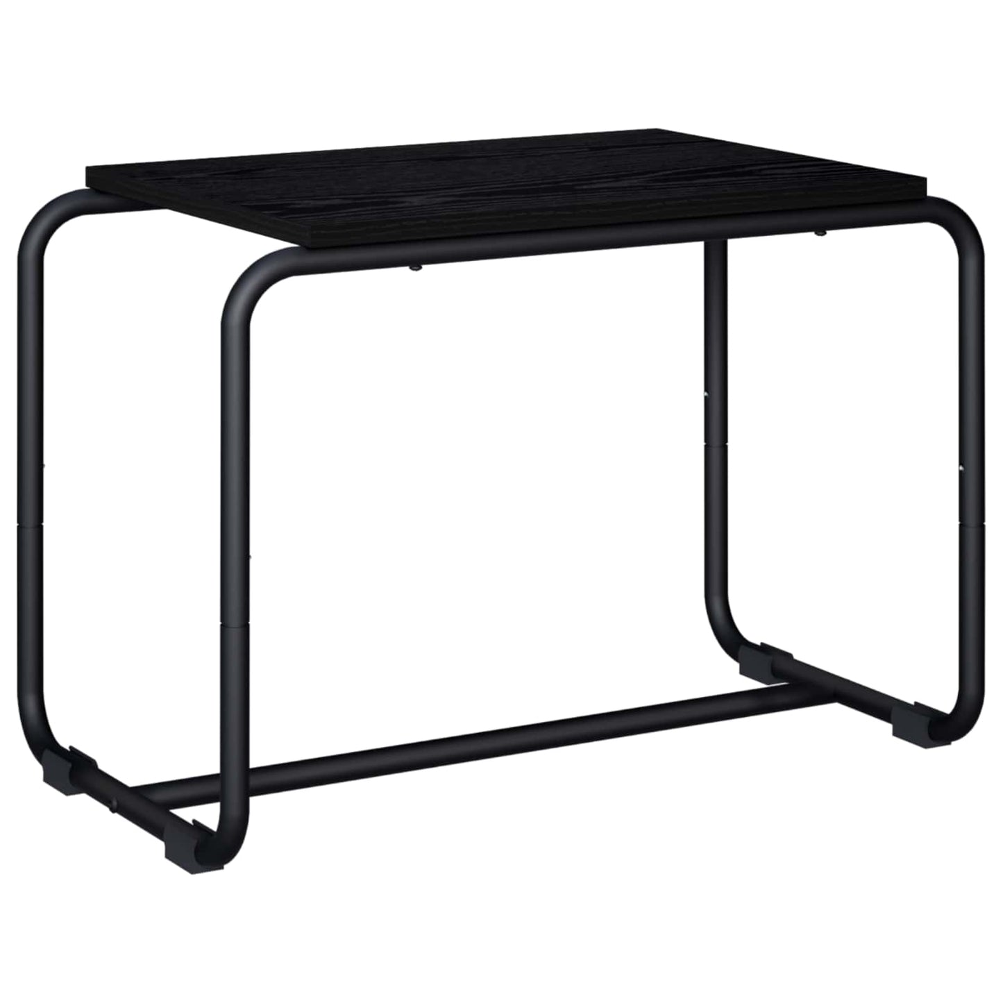 TV-bord 60 x 35,5 x 42 cm Sort eg Konstrueret træ