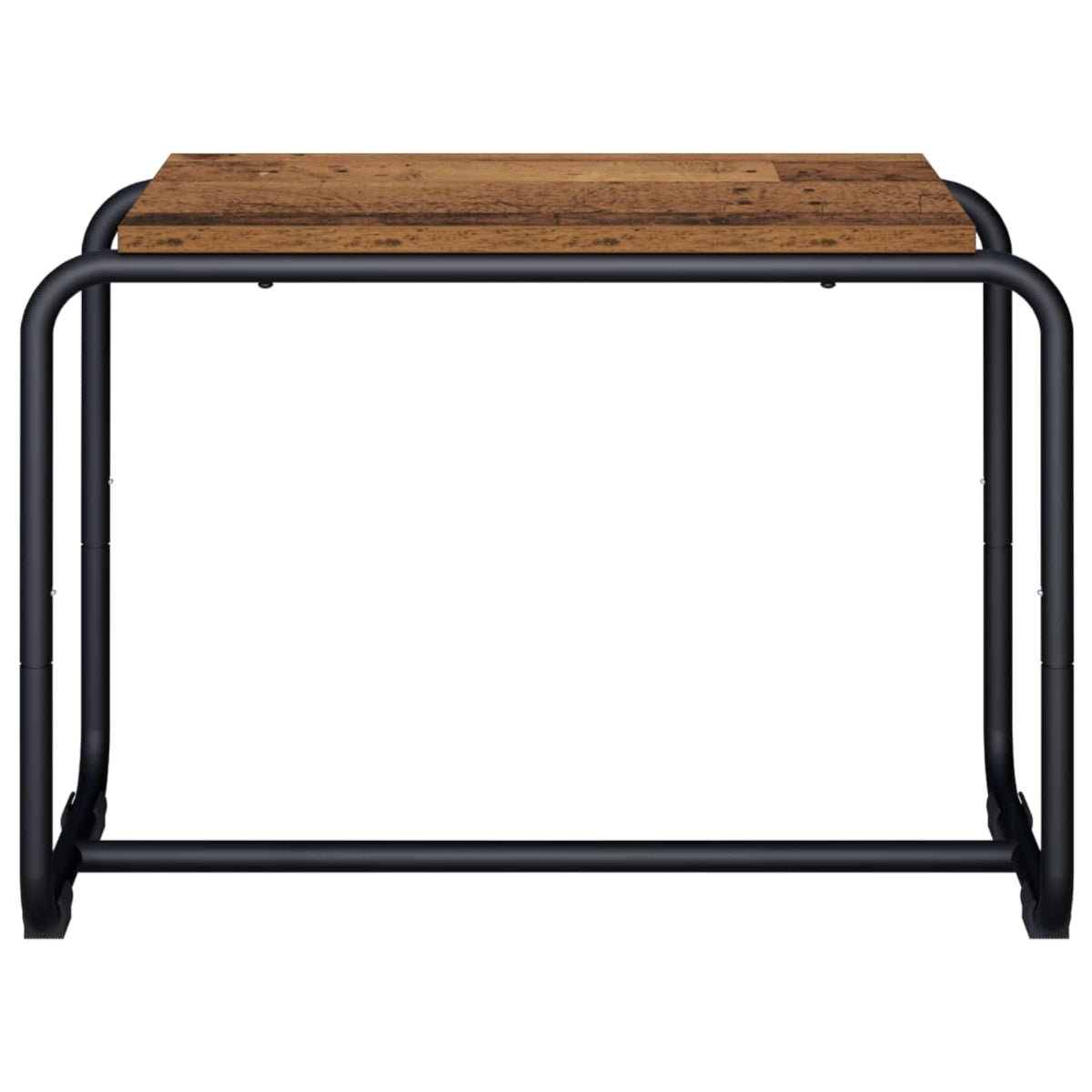 TV-bord 60 x 35,5 x 42 cm Gammelt træ Konstrueret træ