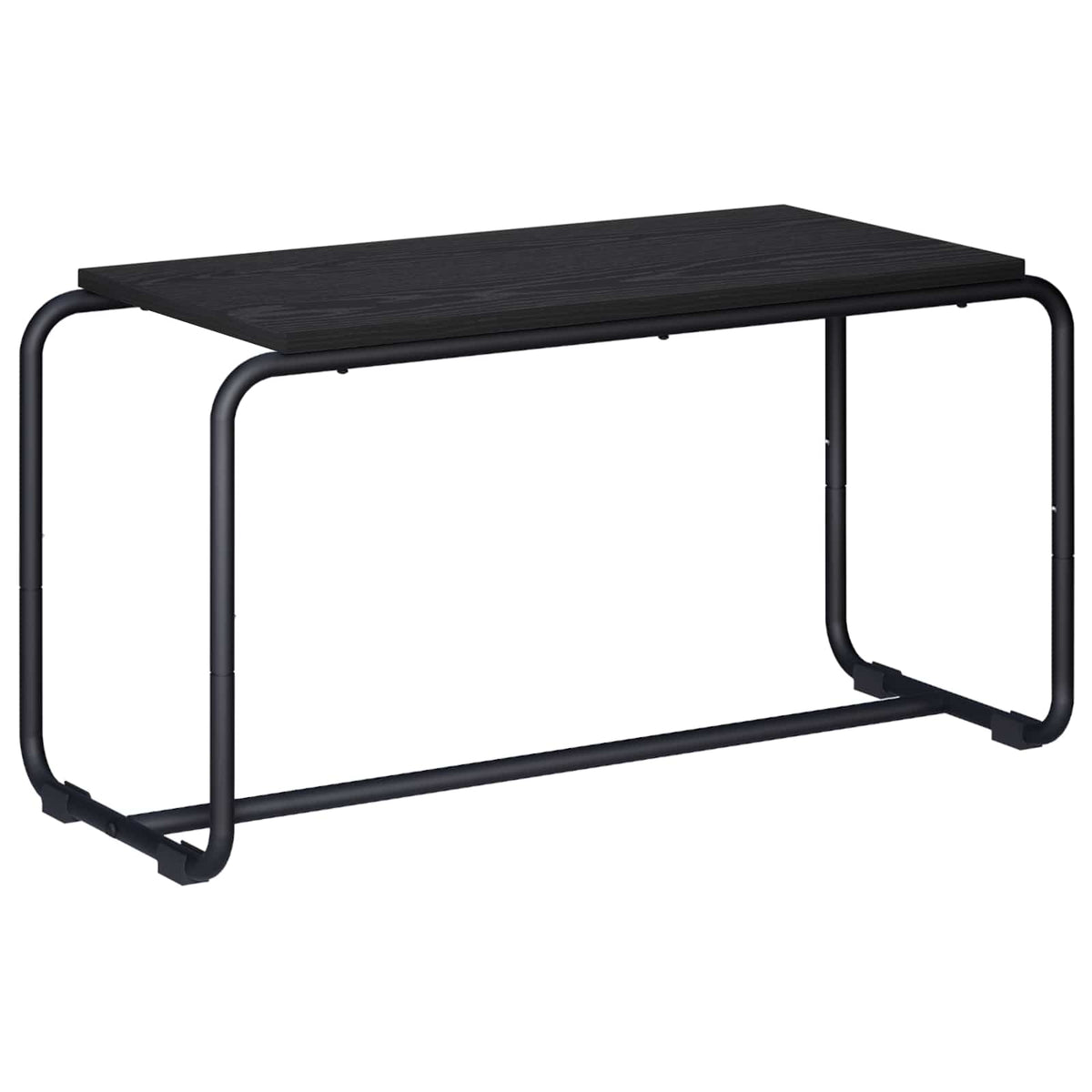 TV-bord 80 x 35,5 x 42 cm Sort eg Konstrueret træ