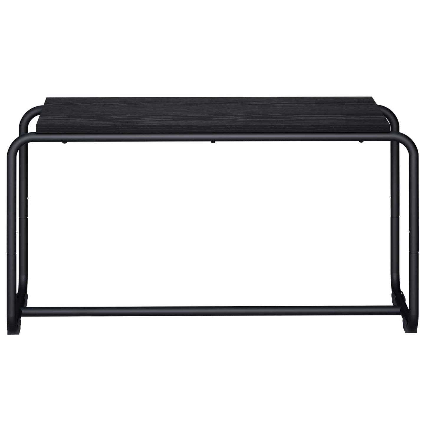 TV-bord 80 x 35,5 x 42 cm Sort eg Konstrueret træ