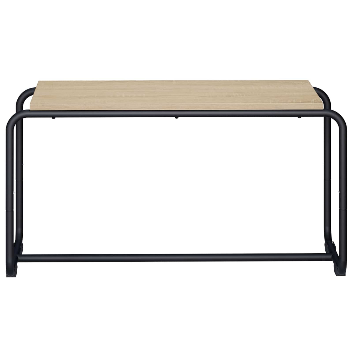 TV-bord 80 x 35,5 x 42 cm Sonoma-eg Konstrueret træ