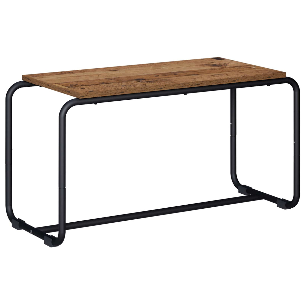 TV-bord 80 x 35,5 x 42 cm Gammelt træ Konstrueret træ