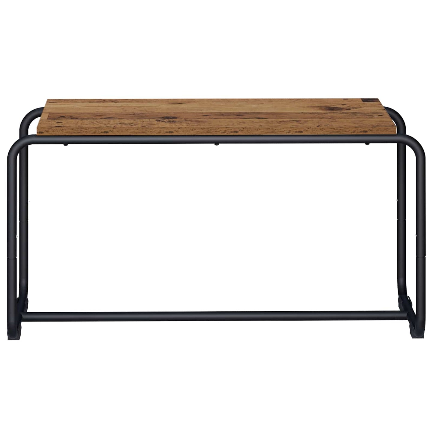 TV-bord 80 x 35,5 x 42 cm Gammelt træ Konstrueret træ