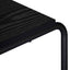 TV-bord 98 x 35,5 x 42 cm Sort eg Konstrueret træ