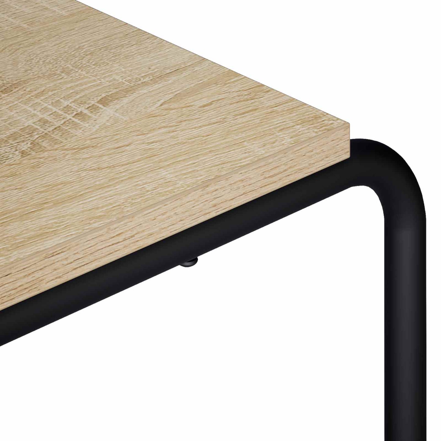 TV-bord 98 x 35,5 x 42 cm Sonoma-eg Konstrueret træ