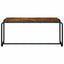 TV-bord 98 x 35,5 x 42 cm Røget eg Konstrueret træ