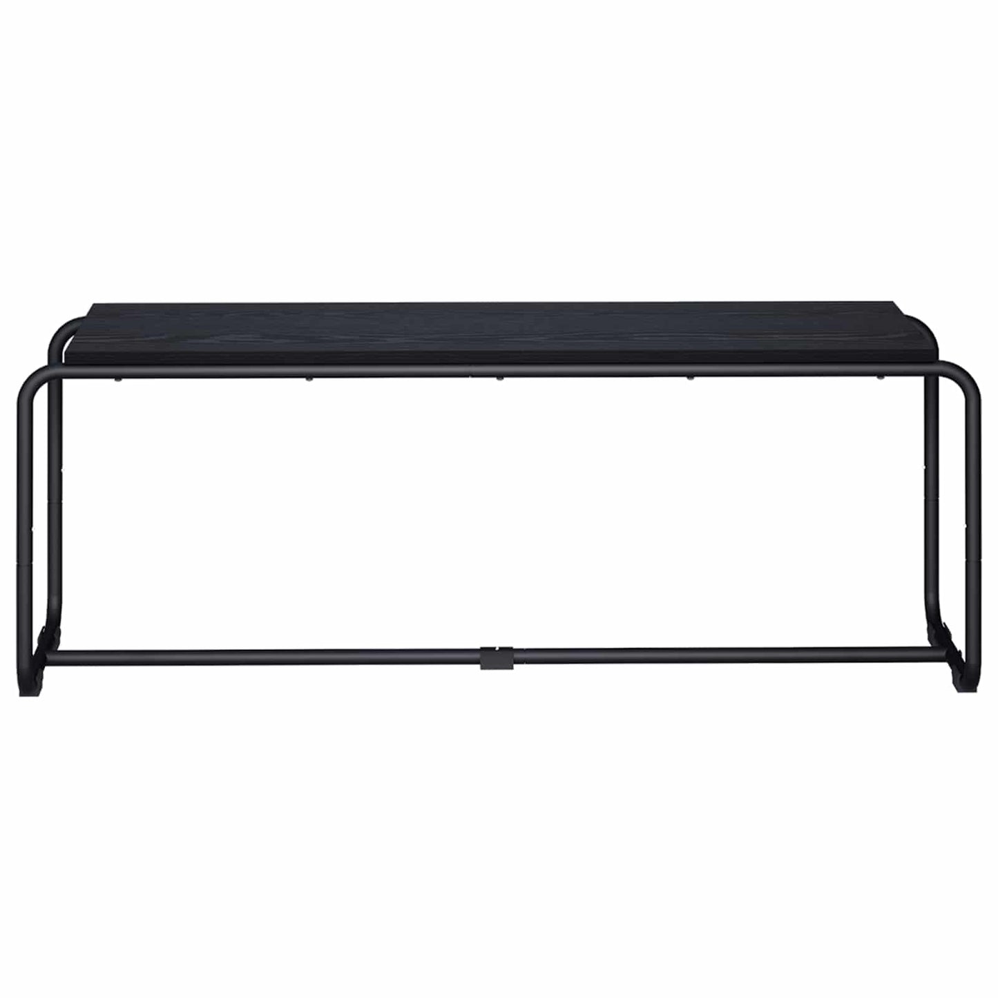 TV-bord 113.5 x 35.5 x 42 cm Sort eg Konstrueret træ