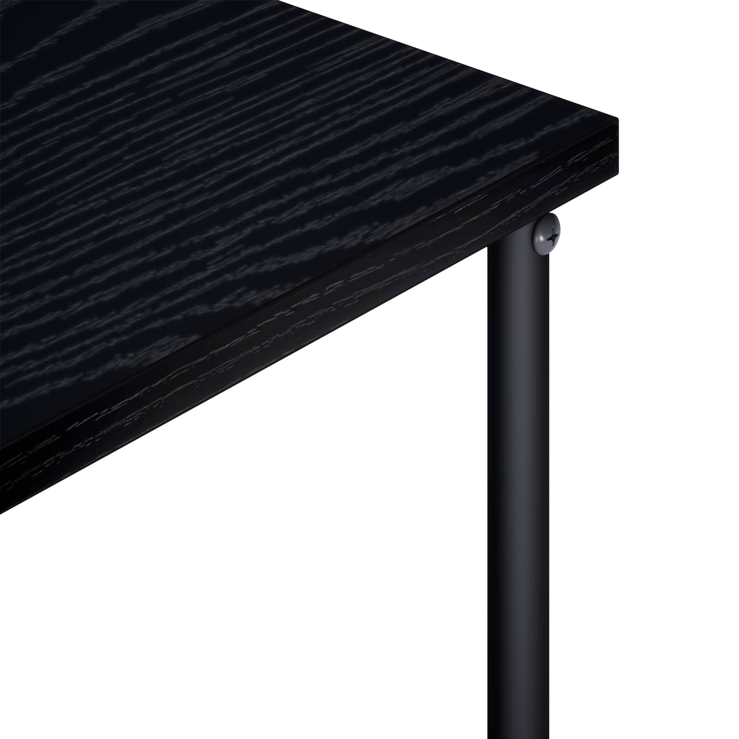 TV-bord 100 x 40 x 50 cm Sort eg Konstrueret træ