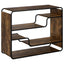 Skænk Røget eg 98 x 37.5 x 75.5 cm Konstrueret træ