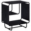 Skænk Sort eg 60 x 37,5 x 64,5 cm Konstrueret træ