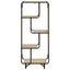 Highboard Sonoma-eg 60 x 37.5 x 144 cm Konstrueret træ