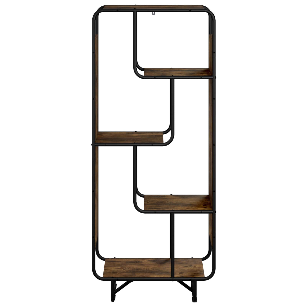 Highboard Røget eg 60 x 37.5 x 144 cm Konstrueret træ