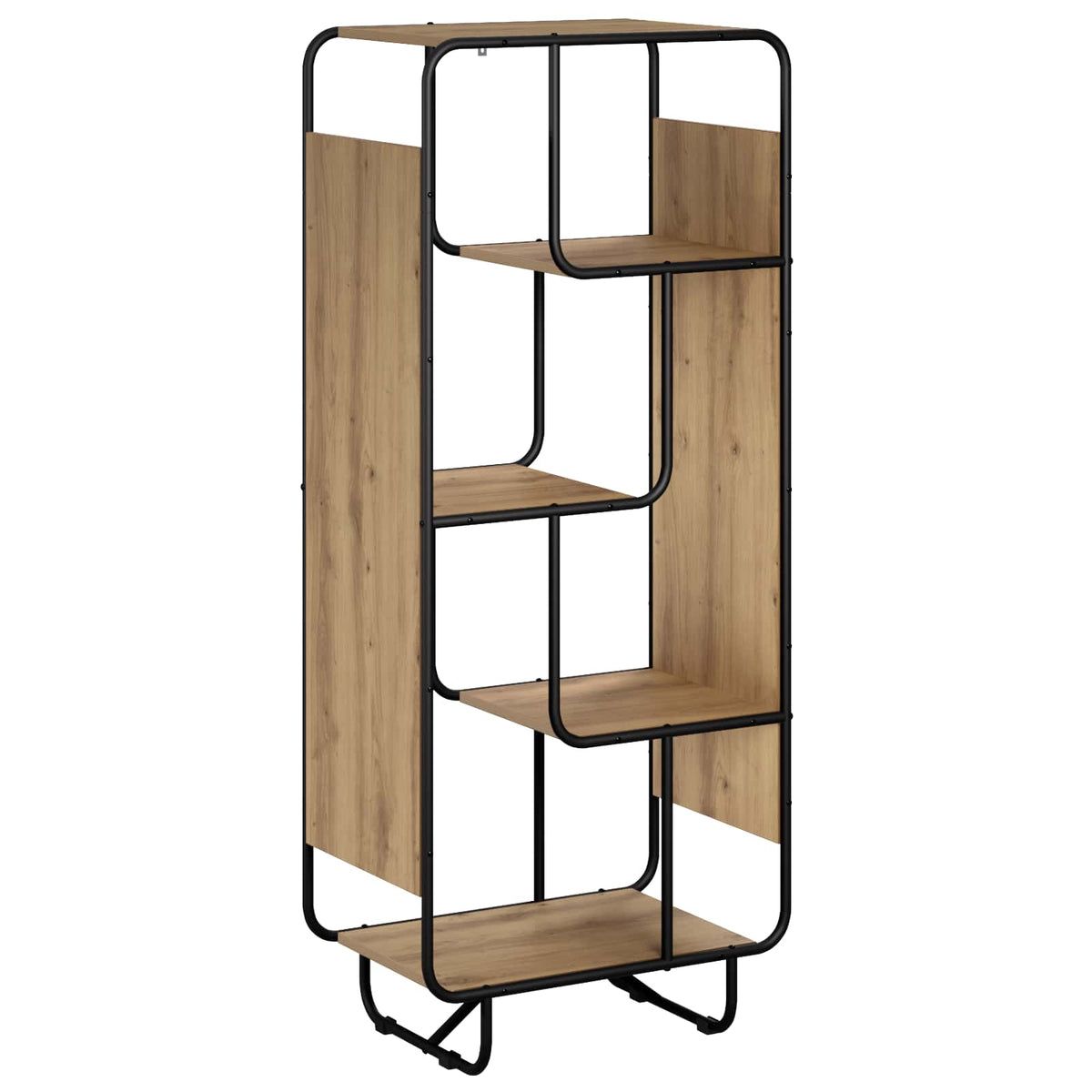 Highboard Artisan-eg 60 x 37.5 x 144 cm Konstrueret træ
