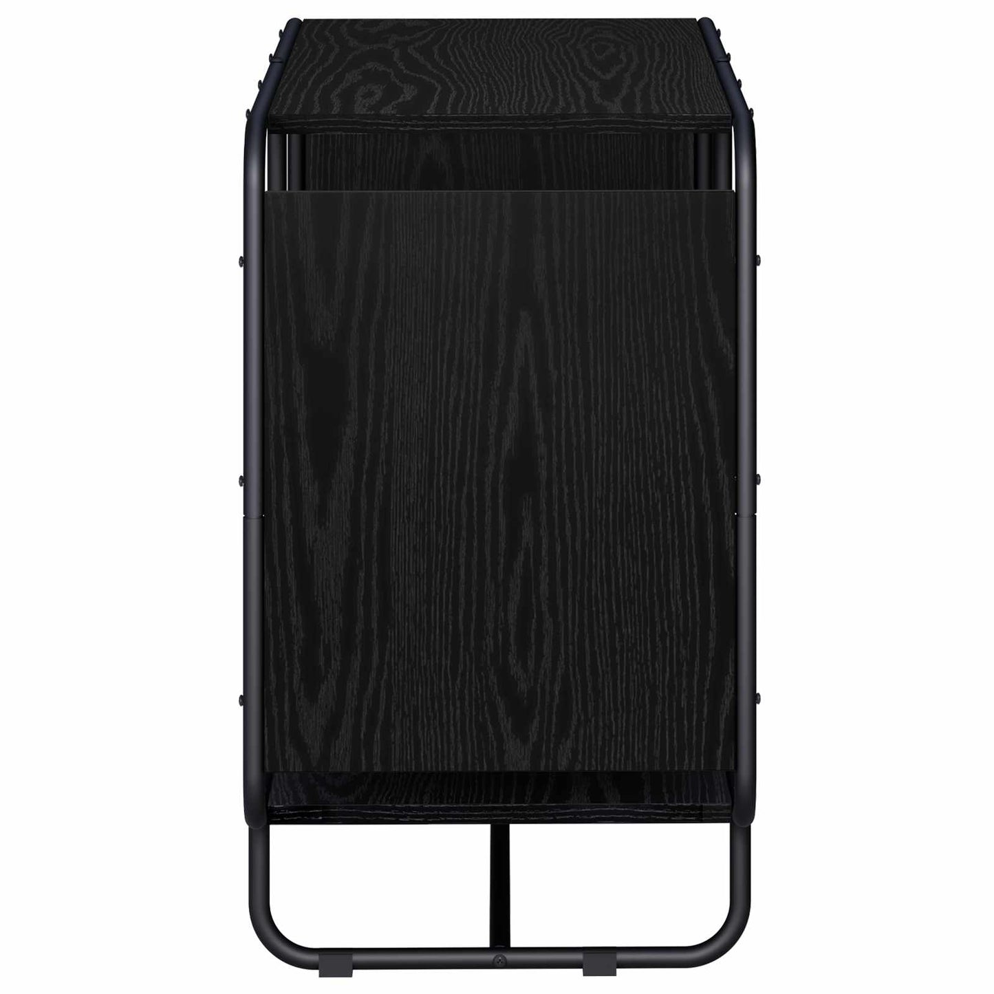 Skænk Sort eg 80 x 37.5 x 64.5 cm Konstrueret træ
